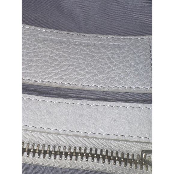 Alexander Wang Authentic Large Rocco White Leather Studded Bucket Bag - Picture 7 of 12